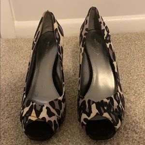 Cheetah print heels